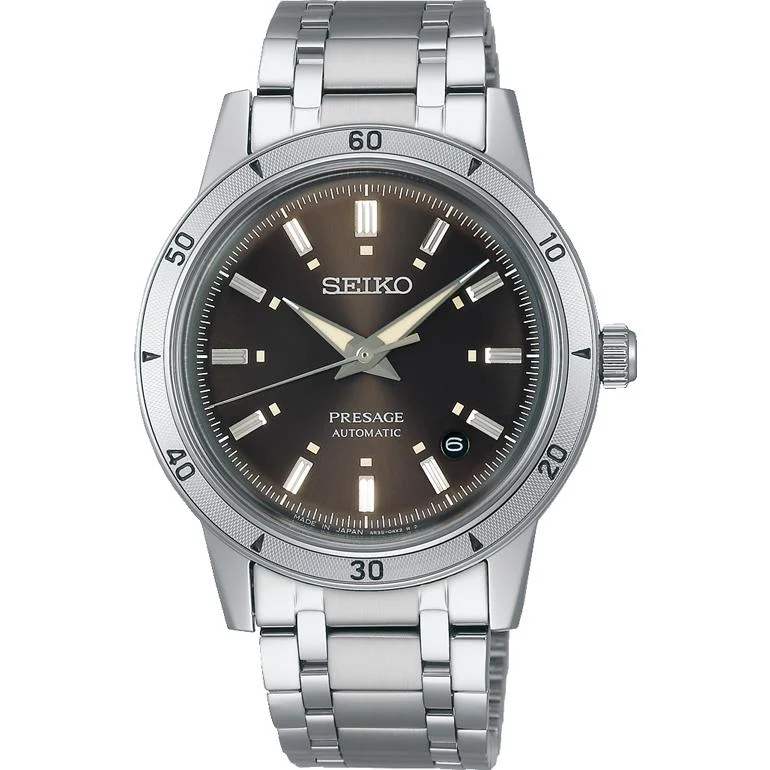 SARY249-Orologio-Seiko-Automatico-Meccanico-Seiko-Presage-Stile anni '60--