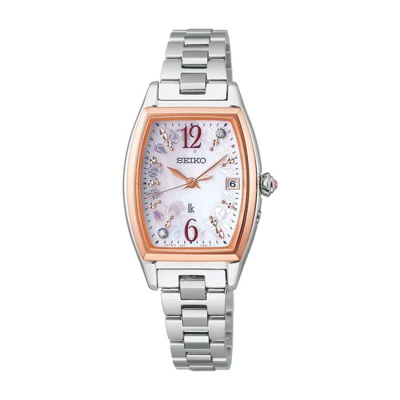 SSQW090-Seiko-Lukia-LUKIA-Grow-Radiocomando solare-Titanio-Donna-LUKIA-Grow-FEILER-Modello in edizione limitata in collaborazione--