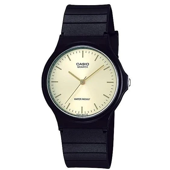 Orologio analogico CASIO MQ-24-9ELJH, classico, leggero, unisex, modello giapponese.