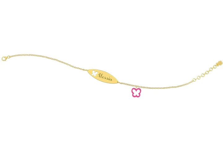 Targhetta | Bracciale | NGLD0051