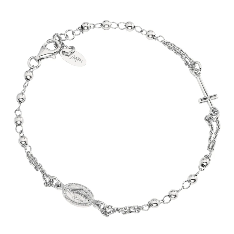 Rosari In Argento | Bracciale | BRO20B3