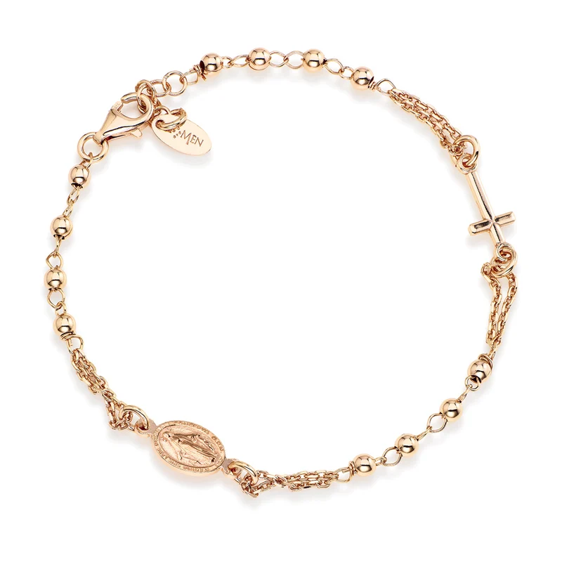 Rosari In Argento | Bracciale rosario | BROR3