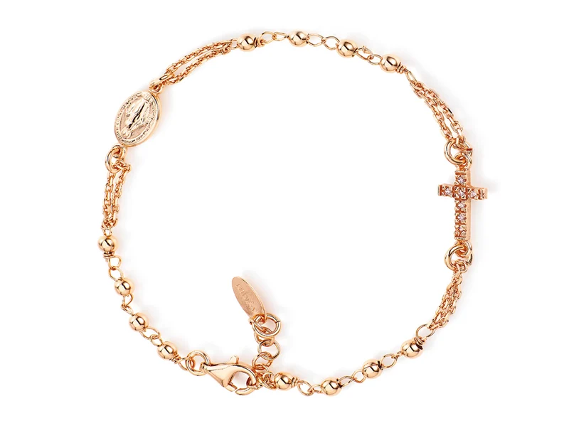 Rosari In Argento | Bracciale rosario | BRORZ3