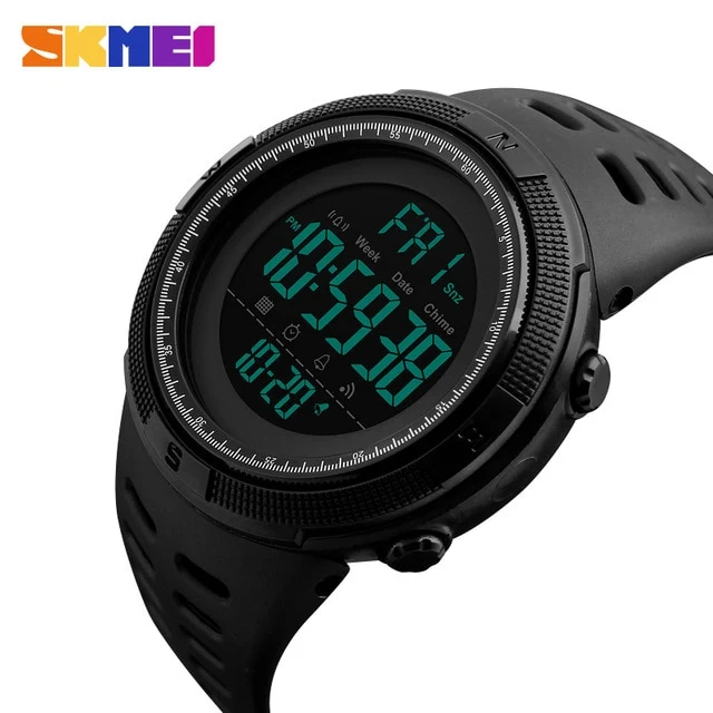 Chrono Countdown Men Waterproof Digital Watch