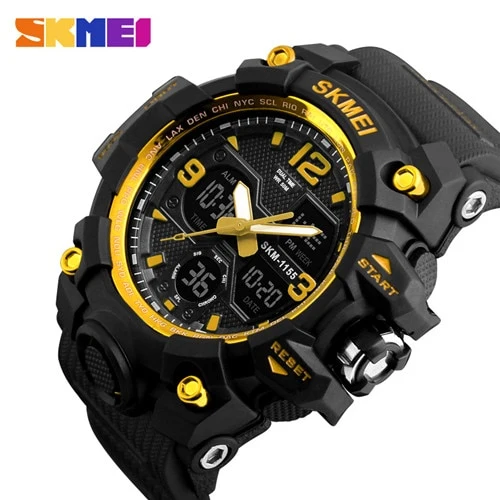 Army Camo Sports Watches Men Quartz Digital
