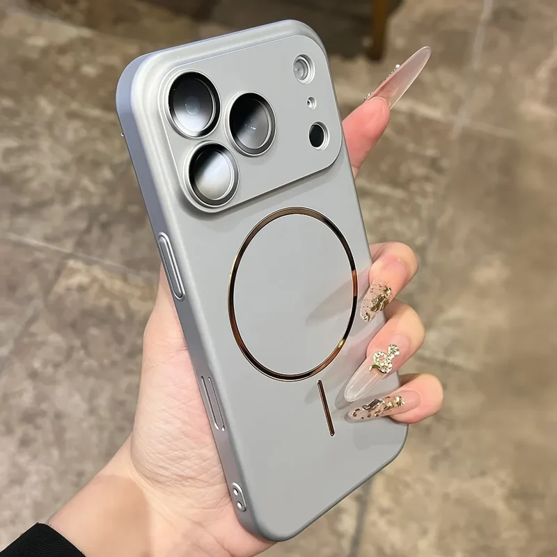 Case Ultrafina Fosca e Suporte para carregamento Magsafe - iPhone