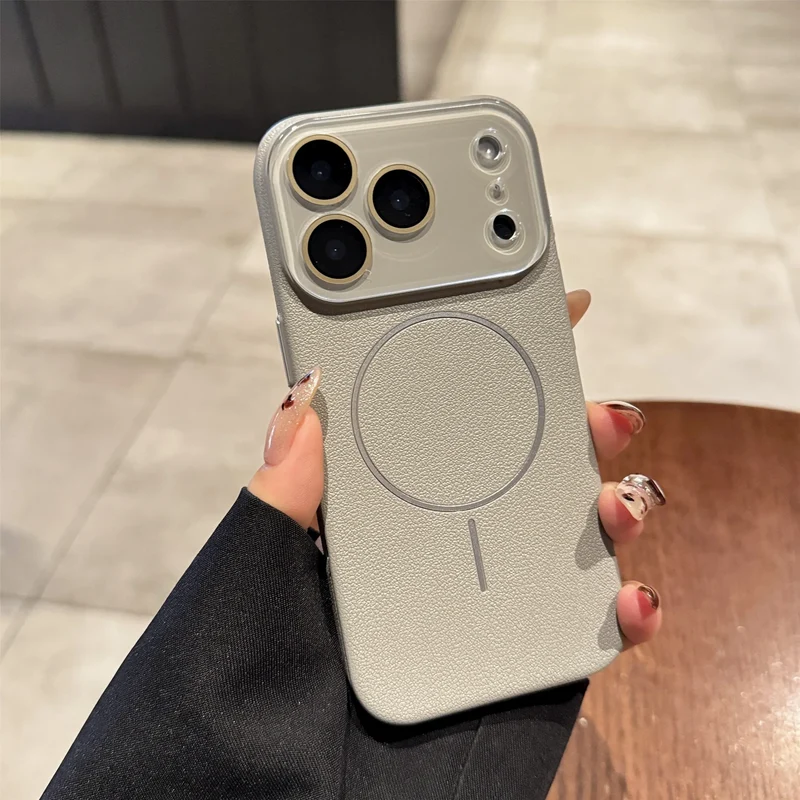 Case Magnética Essencial Couro - Deixe seu iPhone Protegido